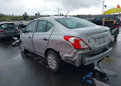 2017 Nissan Versa 1.6 S from USA, damaged, VIN 3N1CN7AP0HL857763